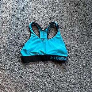 Small, Blue, Under Armor Sports bra